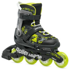 Ролики Rollerblade Microblade SL black-lime 33-36.5