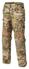 Тактические брюки (штаны) с наколенниками Gladio Defcon 5 (полиэстер Rip-Stop) Мультикам XL
