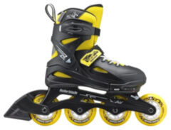Ролики Rollerblade Fury black-yellow 29-33