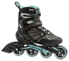 Ролики Rollerblade Zetrablade для женщин black-light blue Бірюзовий, 40