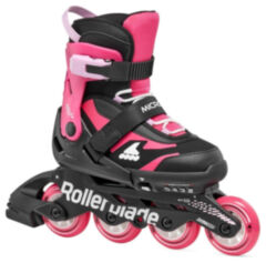 Ролики Rollerblade Microblade black-pink 33-36.5