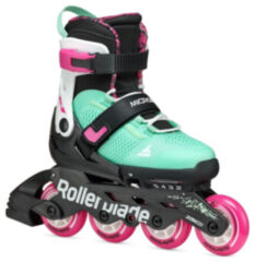 Ролики Rollerblade Microblade XT black-sea green 36.5-40